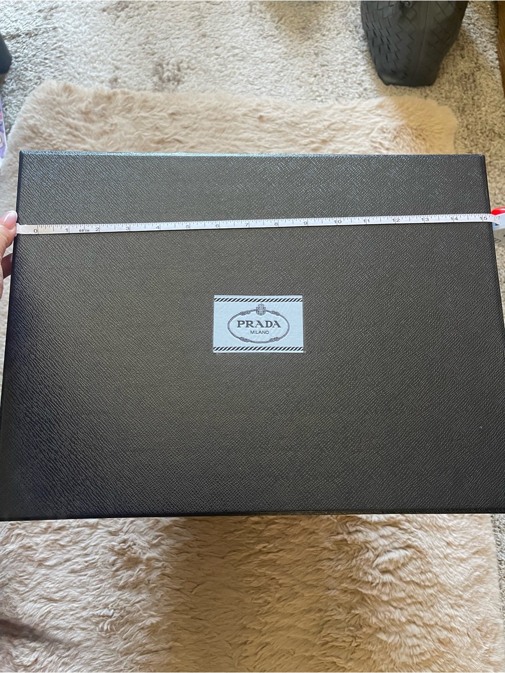 Authentic Prada box please see photos for dimensions #luxury #designer #prada - Picture 2 of 7
